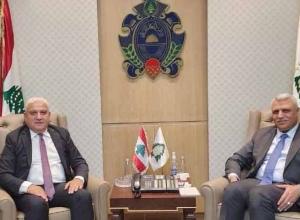 اللواء شقير استقبل رئيس الجامعة اللبنانية الكندية LCU ووفداً من بلدية عرسال 
