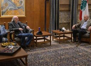 جنبلاط ورئيس التقدمي في عين التينة 