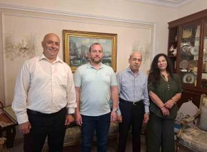 د. . يعقوب طعمة يجول على فعاليات طرابلس برفقة الأعلامية  ميراي عيد  ... والاولوية  شؤون المدينة 