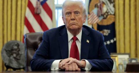  ترامب: اليوم يوم تاريخي للسلام ونعمل لحل شامل للقضية الفلسطينية وليس فقط غزة