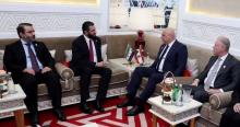  رئيس الجمهورية التقى العاهل الأردني والرئيسين السوري والإيراني على هامش أعمال القمة في الدوحة 