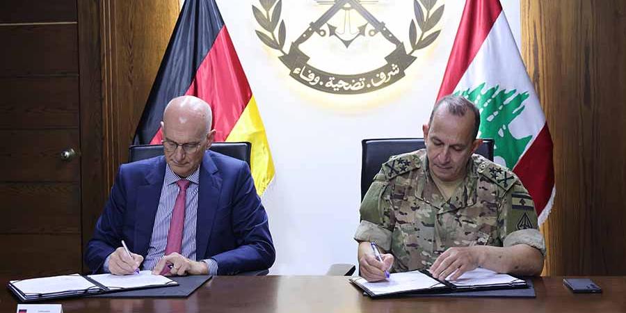  شتيلفريد وهيكل وقعا ترتيبات عمل ضمن برنامج السلطات الألمانية لدعم الجيش