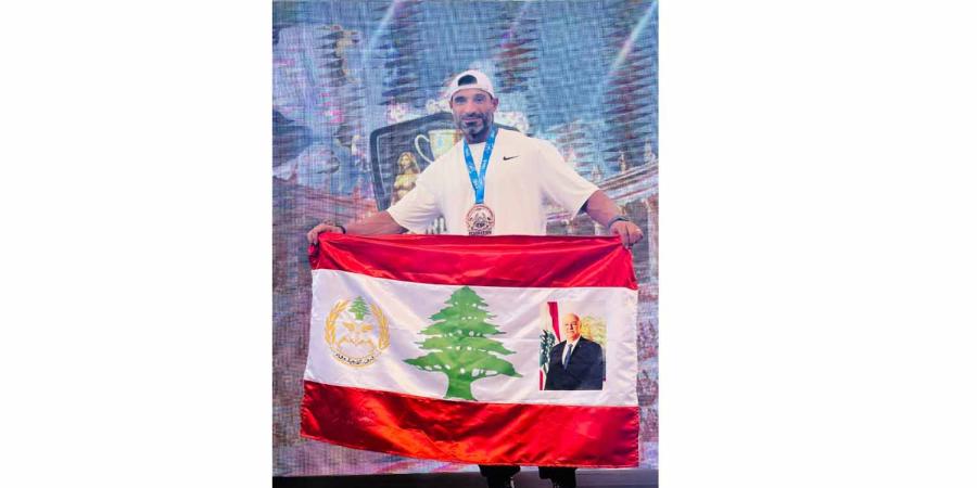 برو عاد إلى بيروت بعد نيله المركز الرابع في البطولة العالمية لكمال الأجسام 
