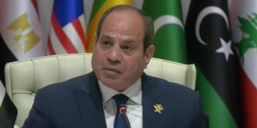 السيسي طالب بإنشاء آلية عربية إسلامية لمواجهة التحديات الكبرى 