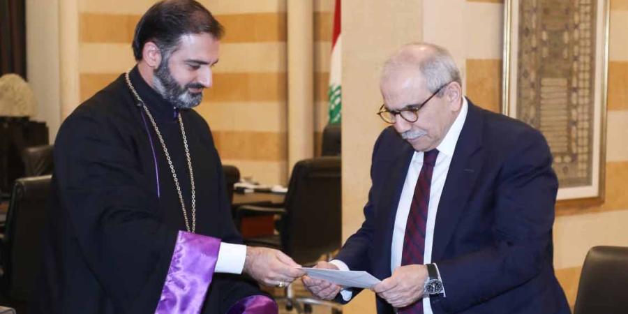 سلام استقبل رئيس الجامعة اللبنانية والمدير العام لمستشفى بيروت واطلع على مشاريع CIHEAM وتسلم دعوة لحضور قداس إعلان تطويب مالويان 